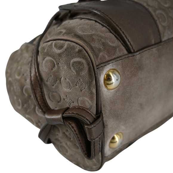 Celine Vintage Monogram Triomphe Top Handle Bag - Picture 15 of 16